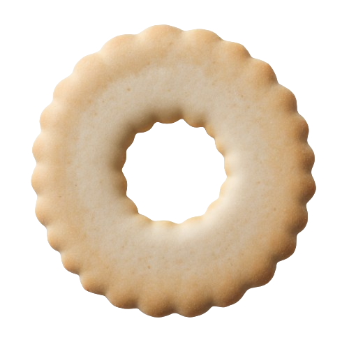 Reduced sodium butter crackers