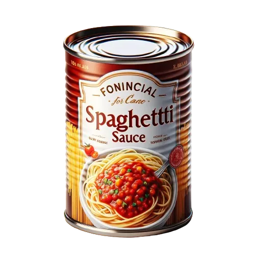 Reduced sodium spaghetti sauce