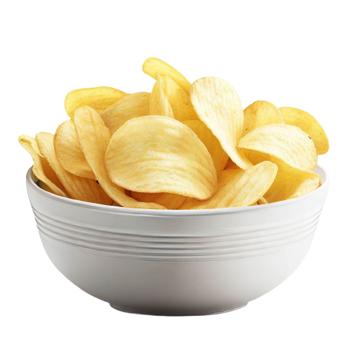 Ruffled potato chips