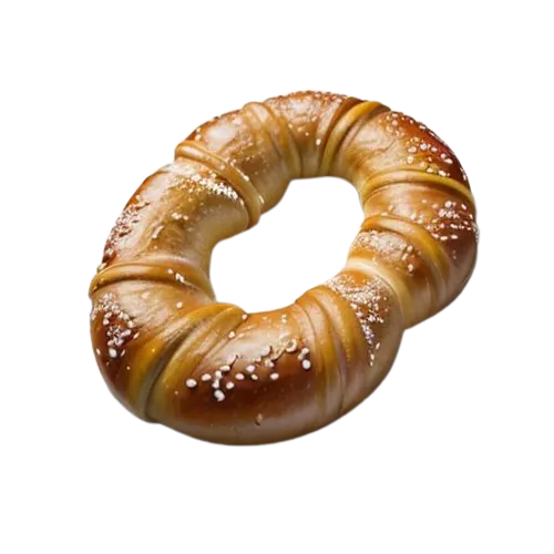 Salted pretzel