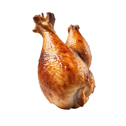 Skinless chicken leg