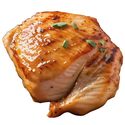 Skinless chicken thigh