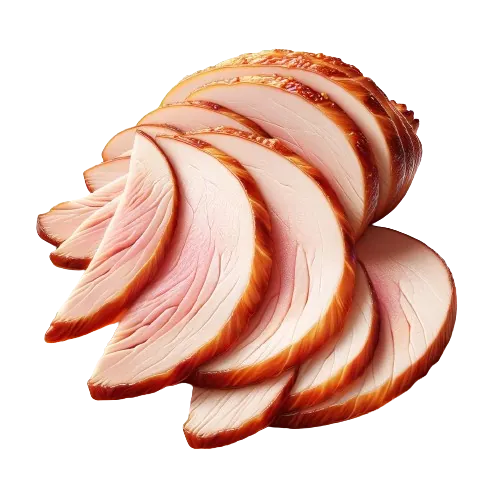 Sliced turkey breast