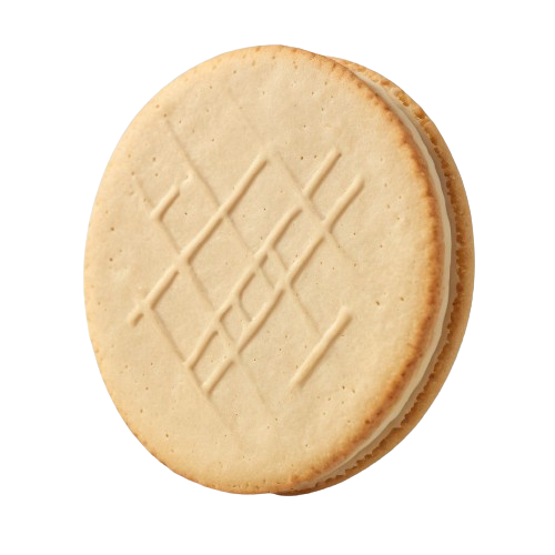 Sugar wafer cookie