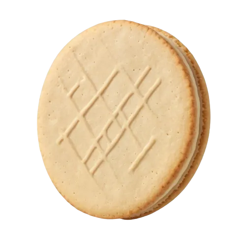 Sugar wafer cookie