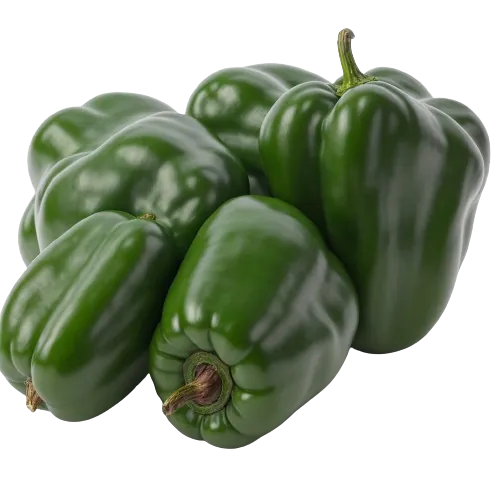 Sweet green peppers