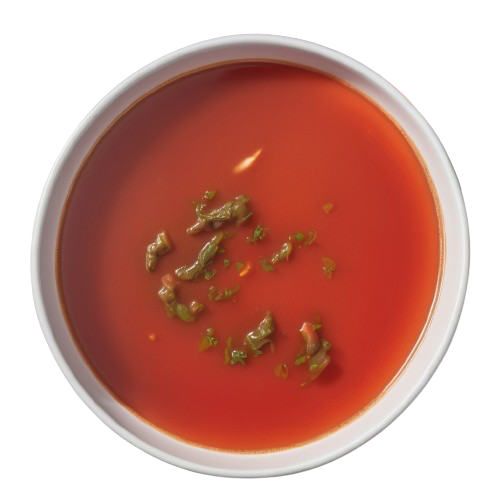 Tomato beef broth
