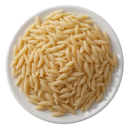 Unenriched dry pasta